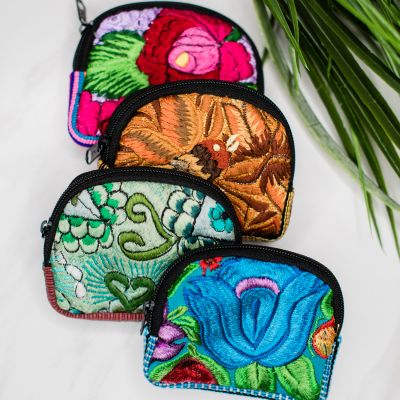 Mini Upcycled Coin Bag