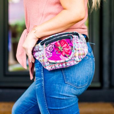 Fair Trade Upcycled Fanny Pack Ethical Bags Fair Trade Fanny Pack