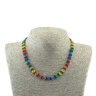 rainbow, pride, fair trade, necklace, jewelry, guatemala