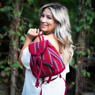 Fair Trade Toto Mini Backpack Ethical Handbags