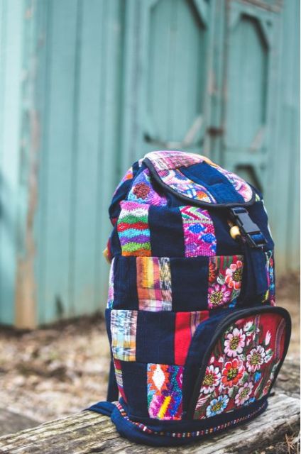 Fair Trade Patch Backpack