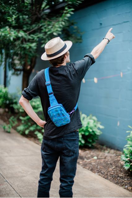 Explorer Bag Handmade Cotton Purse Crossbody Fair Trade Guatemalan