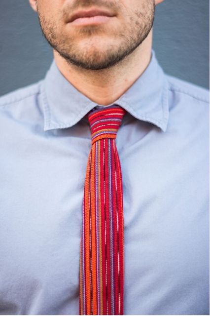 Handwoven Ikat Necktie