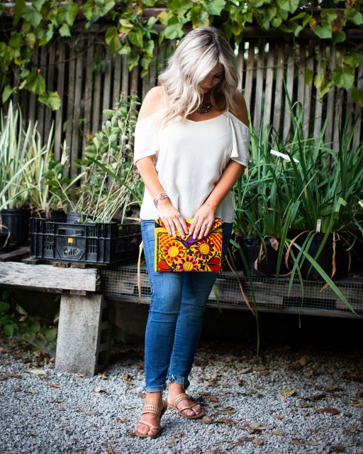 Fiesta Clutch, Women, Empower, Fair Trade, Handmade, Floral, Colorful, Bright, Handbag, Cosmetic, Shoulder Bag, Guatemalan, Purse