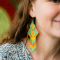 Tipico Fair Trade Earring Handmade Turquoise Earring Ethical Jewelry