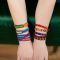 Lucia's Imports Fair Trade Handmade Guatemalan Cotton Friendship Bracelets