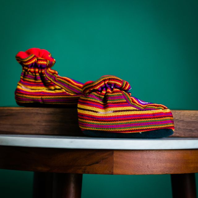 Fair Trade Handmade Guatemalan Children's Booties