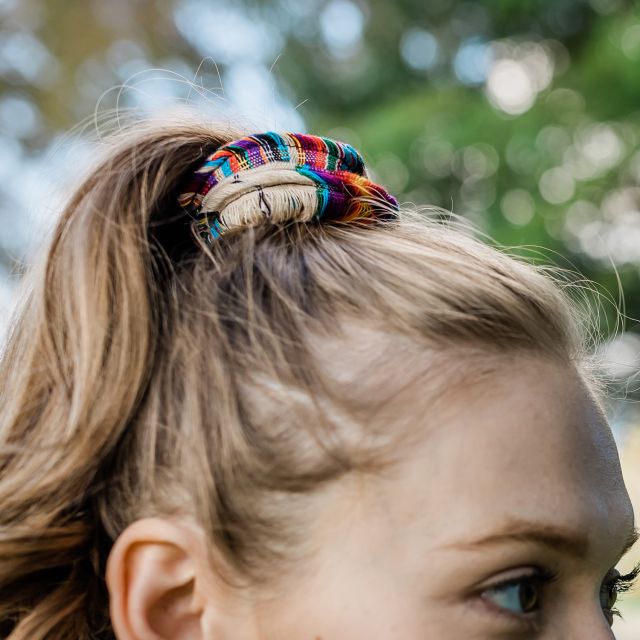 Fair Trade Handmade Guatemalan Hair Scrunchie