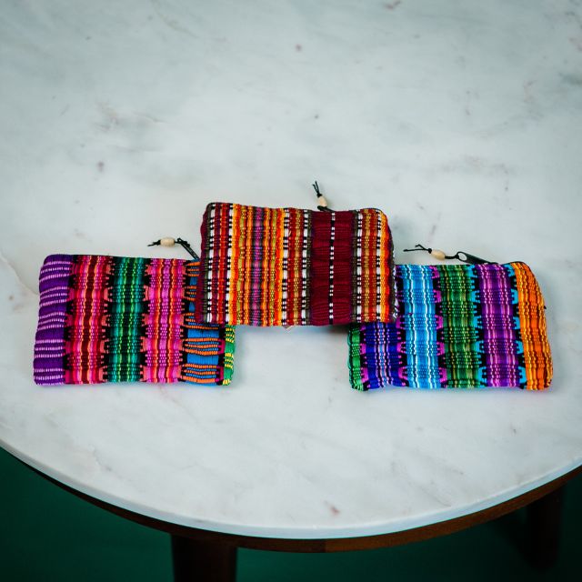 Fair Trade Handmade Guatemalan Small Comalapa Coin Bag