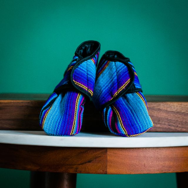Fair Trade Handmade Guatemalan Velcro Baby Shoes