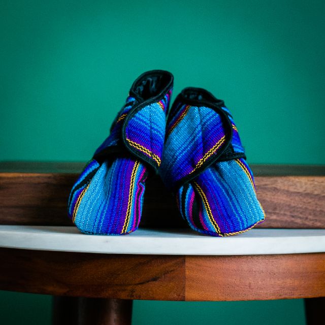 Velcro Baby Booties Booties Bibs Handmade Guatemalan Imports