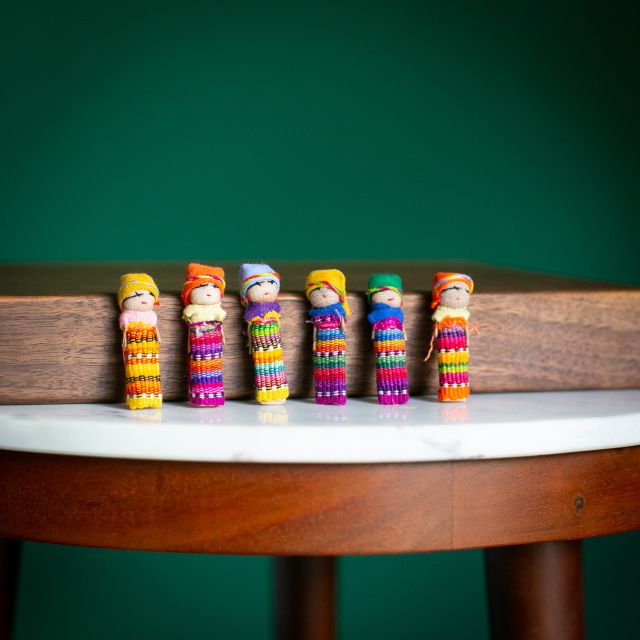 worry doll family guatemalan fair trade