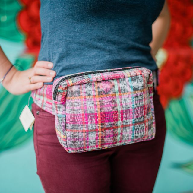 Festival Fanny Pack Corte Handmade Crossbody Purse Guatemalan Accessories Ethical Handbag