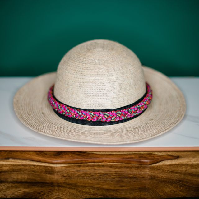 braided  cloth headband guatemalan hair accessory fair trade hat band