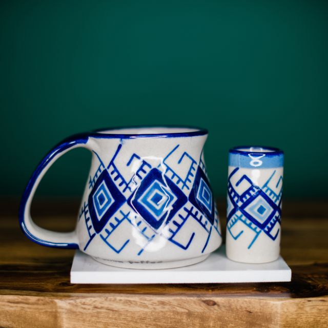 Tarro Tipico Mug handmade fair trade guatemalan coffee cup ken edwards