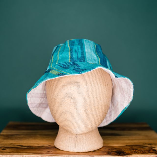 Ikat cotton guatemalan fair trade adult hat handmade accessories