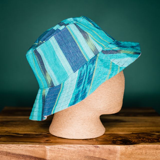 Ikat cotton guatemalan fair trade adult hat handmade accessories