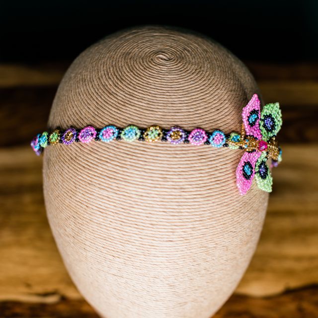 Butterfly Kids Headband handmade fair trade guatemala hair accessories