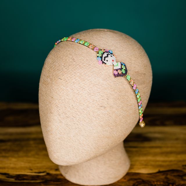 frida kahlo headband fair trade guatamala hair accessories