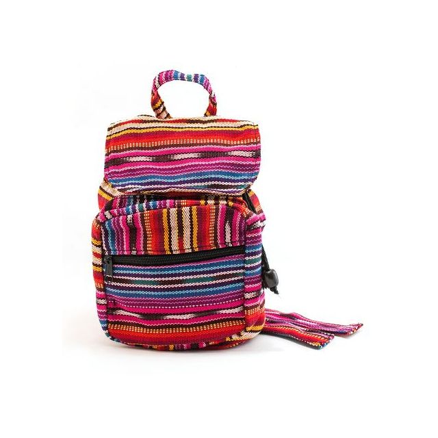 Fair Trade Handmade Guatemalan Ikat Mini Backpack