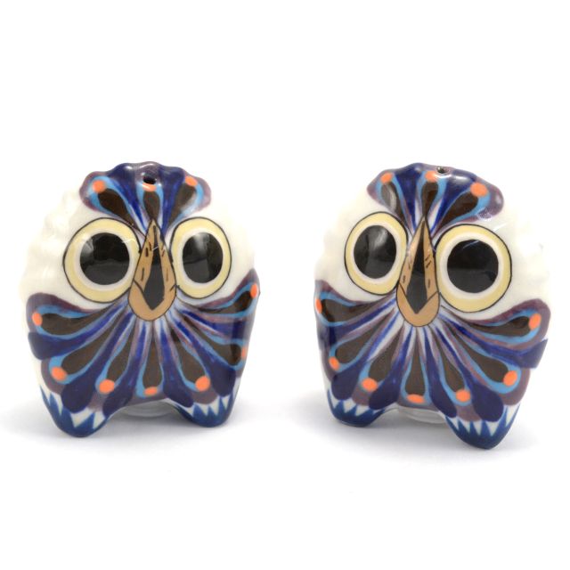 San Antonio Ppalopo Guatemal Fair Trade
Owl Salt and Pepper Shaker Set