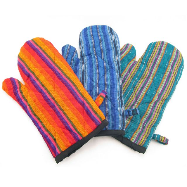 Fair Trade Handmade Guatemalan Oven Mitt