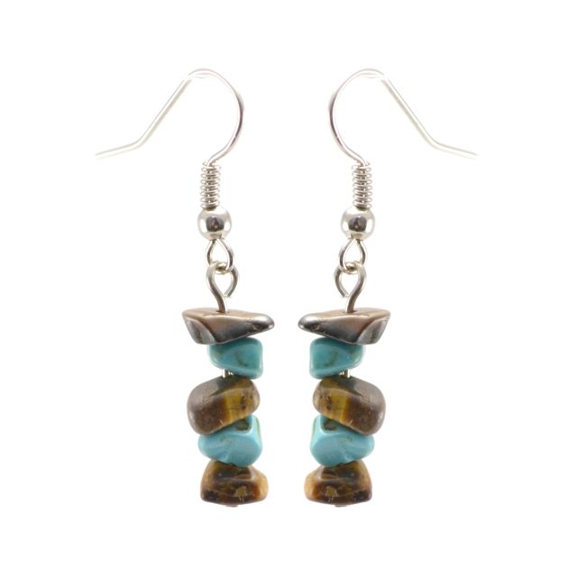 Fair Trade Handmade Guatemalan Rock Candy Earring