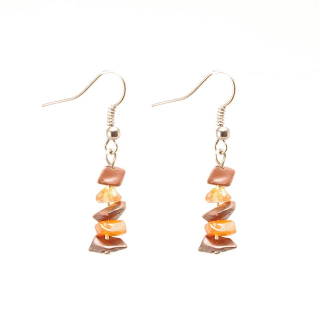 Fair Trade Handmade Guatemalan Rock Candy Earring