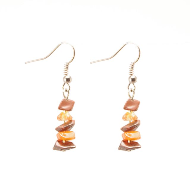 Fair Trade Handmade Guatemalan Rock Candy Earring