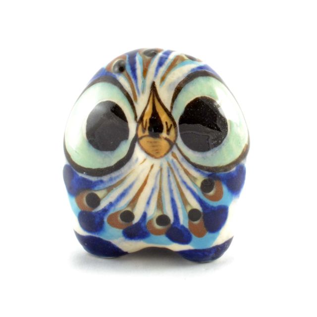 Guatemalan fair trade ceramic owl