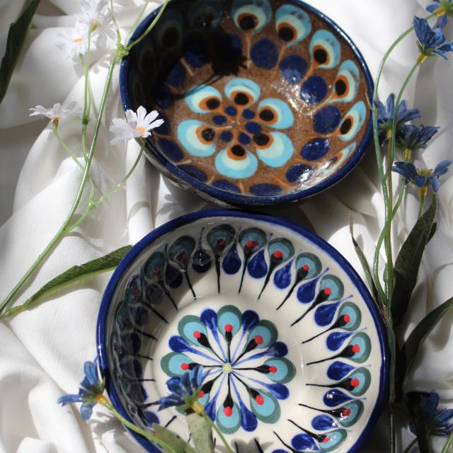 Fair trade bowl handmade in San Antonio Palopo Guatemala