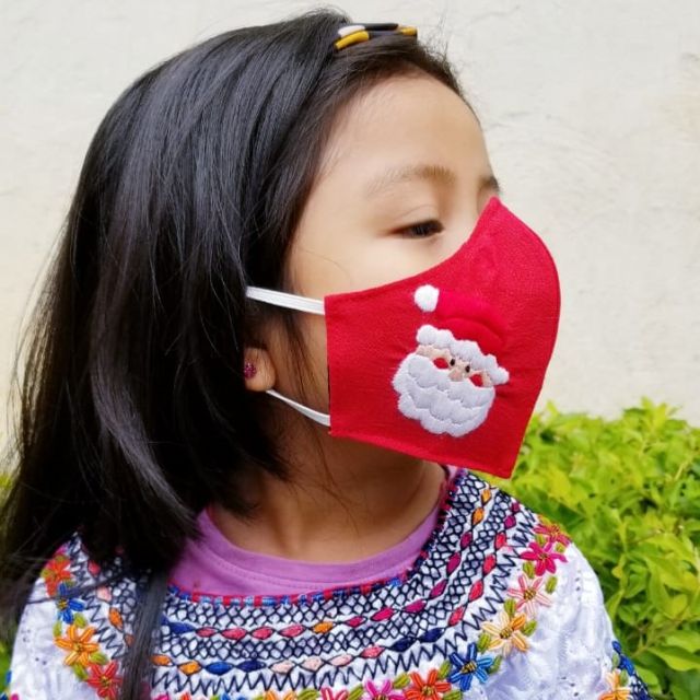 Children's Holiday Face Mask