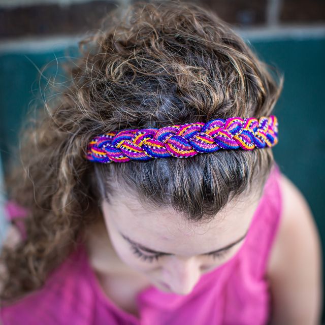 Fair Trade Guatemala Striped Headband