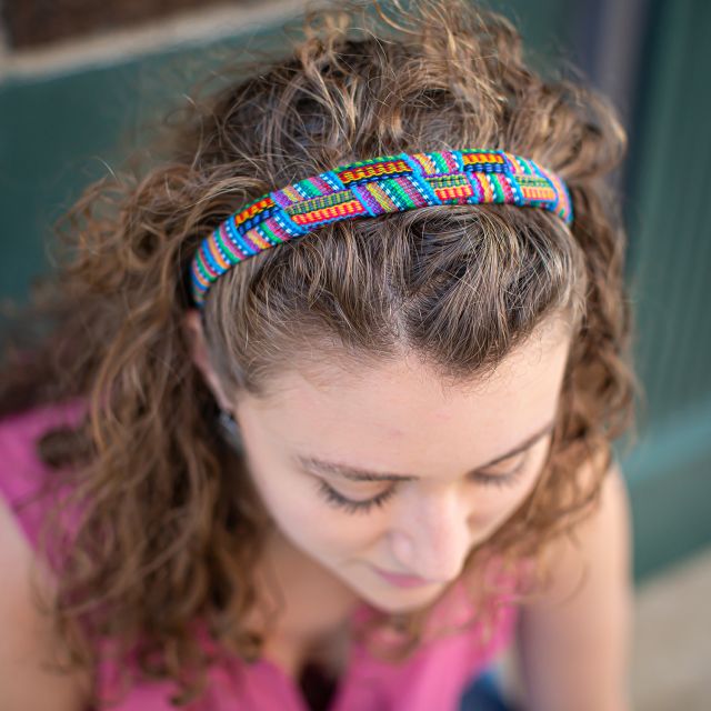 Toto Criss Cross Headband Fair Trade Guatemala