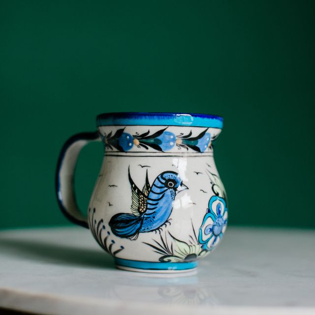 wild bird fair trade coffee cup
