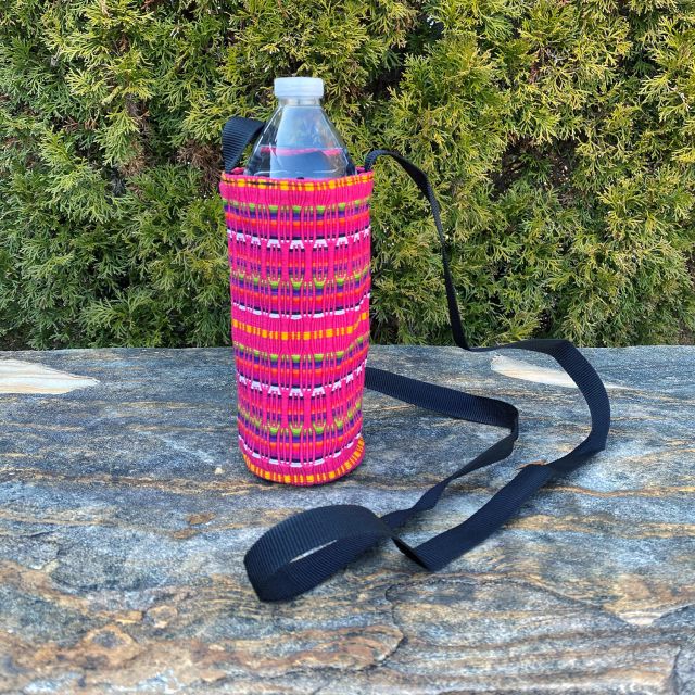 Lucia's Imports Wholesale Fair Trade Handmade Guatemalan Comalapa Water Bottle Holder