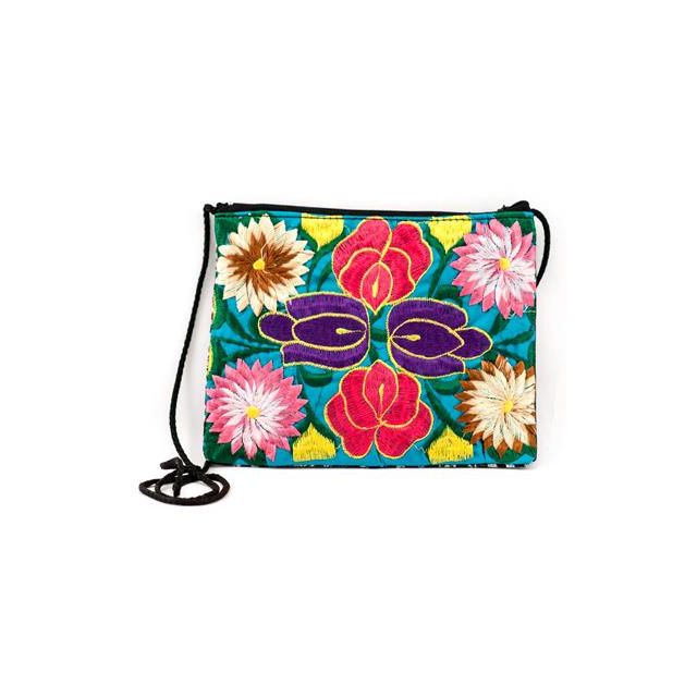 A-10A Embroidered Flower Passport