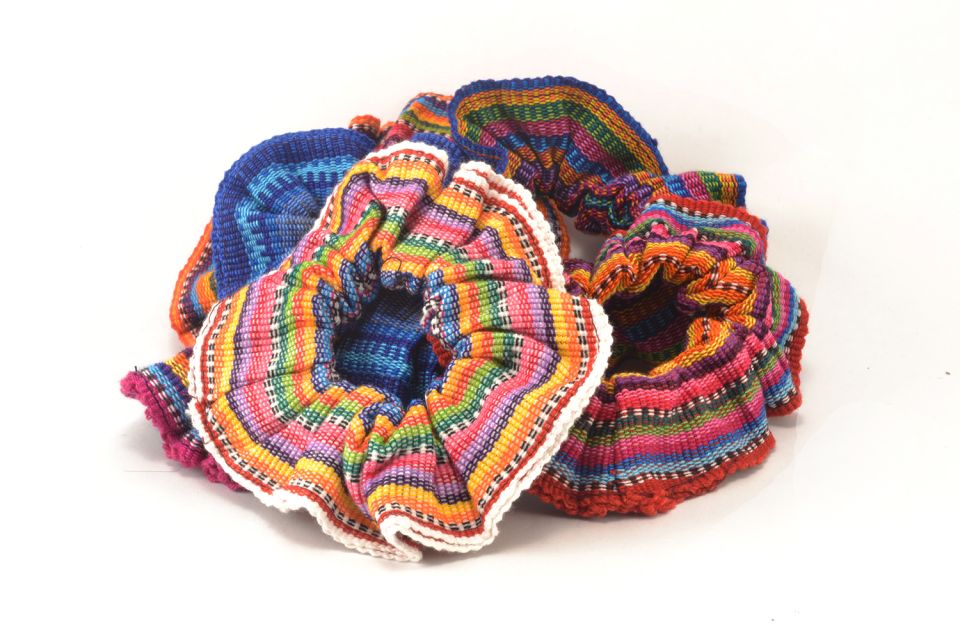 Fair Trade Handmade Guatemalan Hair Scrunchie