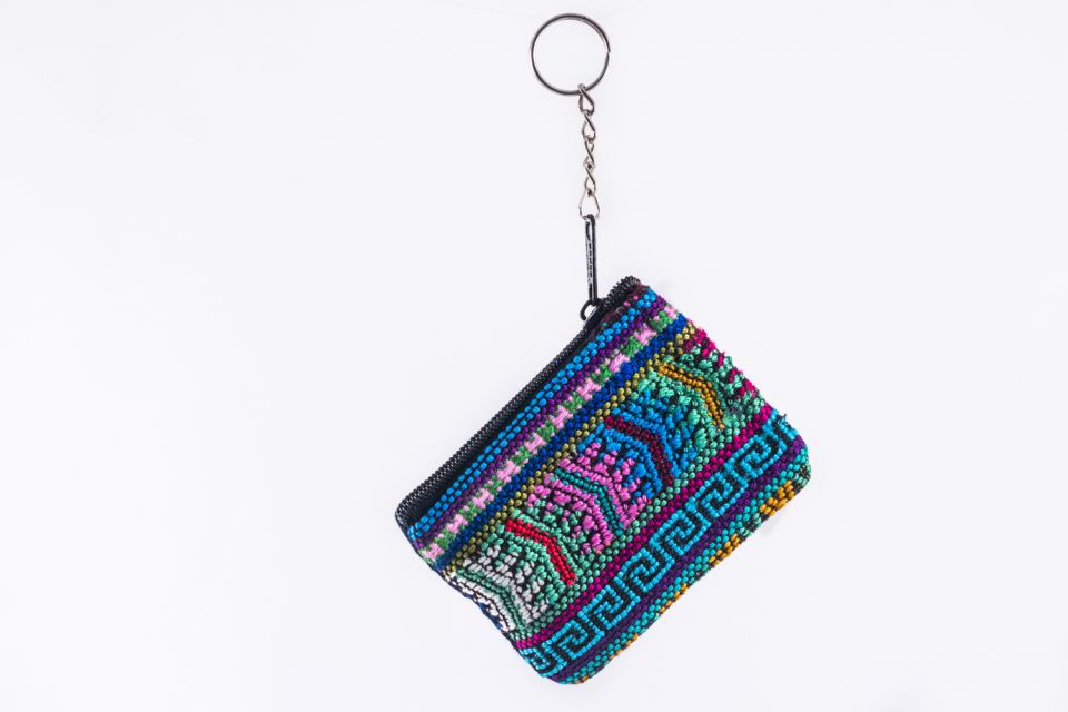 Lucia's Imports Fair Trade Handmade Guatemalan Huipile Keychain